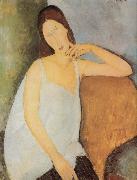 Amedeo Modigliani Portrait of Jeanne Hebuterne Spain oil painting artist